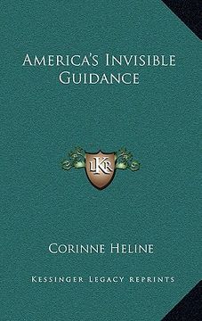 portada america's invisible guidance (en Inglés)