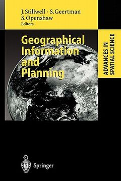 portada geographical information and planning: european perspectives (en Inglés)