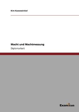 portada Macht und Machtmessung (German Edition)