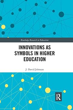 portada Innovations as Symbols in Higher Education (Routledge Research in Education) (in English)