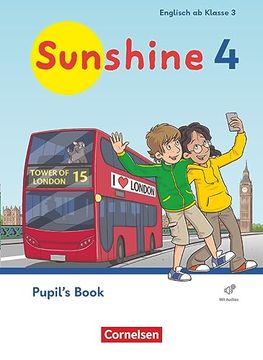 portada Sunshine 4. Schuljahr. Pupil's Book mit Audios (Webcode) und Buchtaucher-App