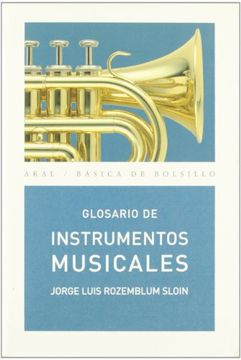 portada Glosario de Instrumentos Musicales