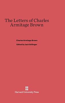 portada The Letters of Charles Armitage Brown (en Inglés)