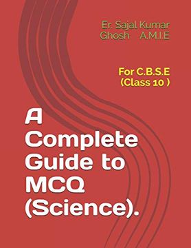 portada A Complete Guide to mcq (Science). For C. B. Sc E (Class 10 ) (Class 10 mcq Series) (en Inglés)