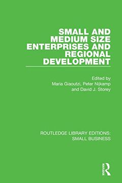 portada Small and Medium Size Enterprises and Regional Development (Routledge Library Editions: Small Business) (en Inglés)