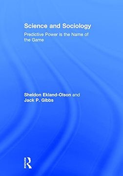 portada Science and Sociology: Predictive Power Is the Name of the Game (en Inglés)