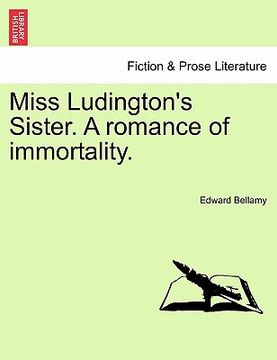 portada miss ludington's sister. a romance of immortality.