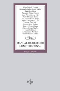 portada Manual De Derecho Constitucional