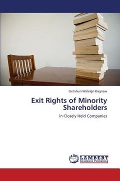portada exit rights of minority shareholders (en Inglés)