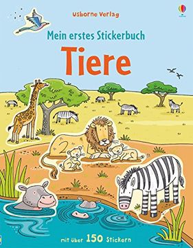 portada Mein Erstes Stickerbuch: Tiere (en Alemán)
