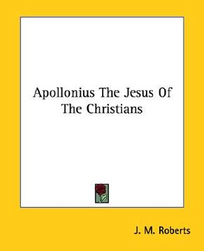 portada apollonius the jesus of the christians (en Inglés)