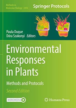 portada Environmental Responses in Plants: Methods and Protocols (Methods in Molecular Biology) (en Inglés)
