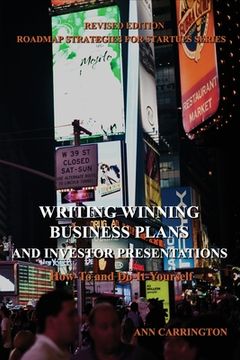 portada Writing Winning Business Plans and Investor Presentations (en Inglés)