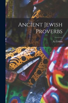portada Ancient Jewish Proverbs (in English)
