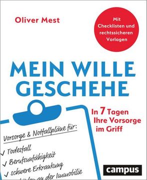 portada Mein Wille Geschehe (en Alemán)