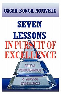portada seven lessons in pursuit of excellence (en Inglés)
