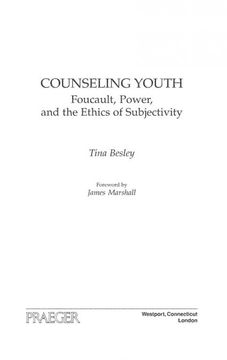 portada Counseling Youth: Foucault, Power, and the Ethics of Subjectivity (en Inglés)