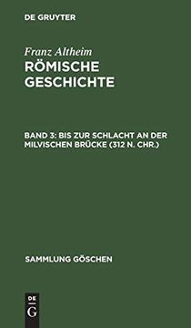 portada Bis zur Schlacht an der Milvischen Brücke (in German)