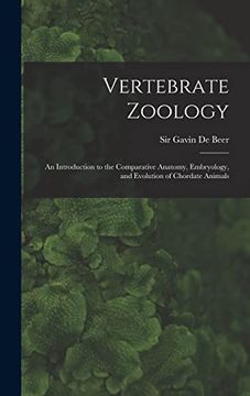 portada Vertebrate Zoology; An Introduction to the Comparative Anatomy, Embryology, and Evolution of Chordate Animals