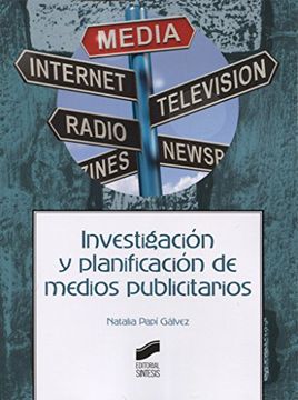 portada Investigación y planificación de medios publicitarios (Ciencias de la Información. Documentación)