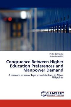 portada congruence between higher education preferences and manpower demand (en Inglés)