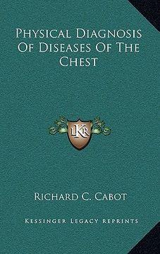 portada physical diagnosis of diseases of the chest (en Inglés)