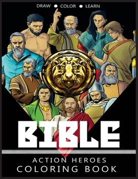 portada Bible Action Heroes: Coloring Book (en Inglés)
