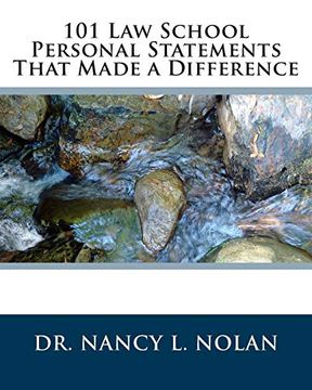 portada 101 Law School Personal Statements That Made a Difference (en Inglés)