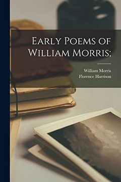 portada Early Poems of William Morris; (in English)