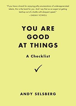 portada You are Good at Things: A Checklist (en Inglés)