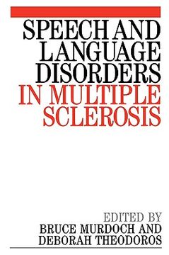 portada speech and language disorders in multiple sclerosis (en Inglés)