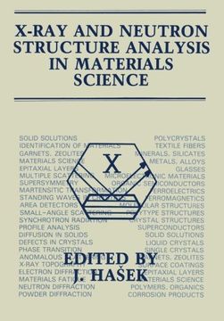 portada X-Ray and Neutron Structure Analysis in Materials Science