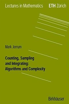 portada Counting, Sampling and Integrating: Algorithms and Complexity (in English)