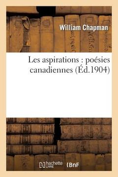 portada Les Aspirations: Poésies Canadiennes (en Francés)