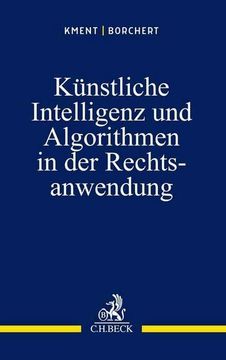 portada Künstliche Intelligenz und Algorithmen in der Rechtsanwendung (en Alemán)