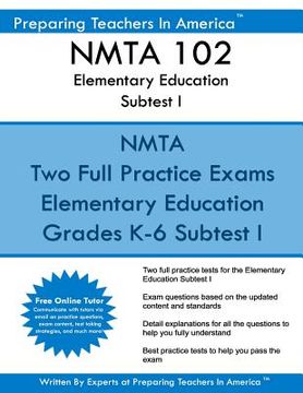 portada NMTA 102 Elementary Education Subtests I: NMTA 102 Reading and English Language Arts and Social Studies (en Inglés)