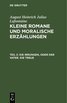 portada Die Irrungen, Oder der Vater. Die Treue (in German)