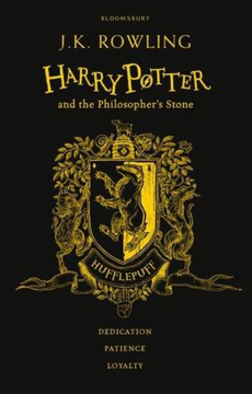 portada Harry Potter and the Philosopher'S Stone. Hufflep: J. K. Rowling (Hufflepuff Edition - Yellow) (en Inglés)