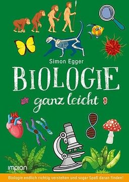 portada Biologie Ganz Leicht: Biologie Endlich Richtig Verstehen und Sogar Spaß Daran Finden! (en Alemán)