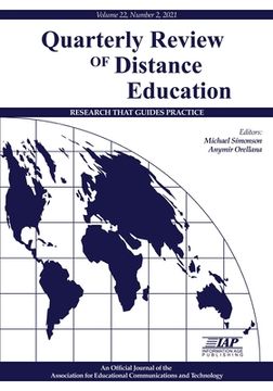 portada Quarterly Review of Distance Education Volume 22 Number 2 2021 (in English)