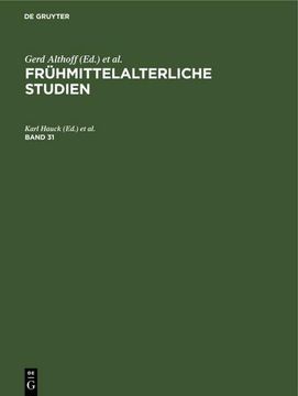 portada Frühmittelalterliche Studien. Band 31 (in German)