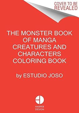 portada The Monster Book of Manga Creatures and Characters Coloring Book (in English)