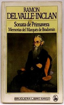 portada Sonata de Primavera, Memorias del Marqués de Bradomin