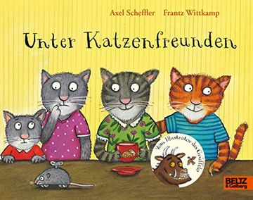 portada Unter Katzenfreunden: Vierfarbiges Bilderbuch (in German)