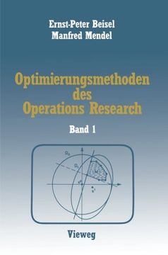 portada Optimierungsmethoden des Operations Research: Band 1 Lineare und ganzzahlige lineare Optimierung (German Edition)