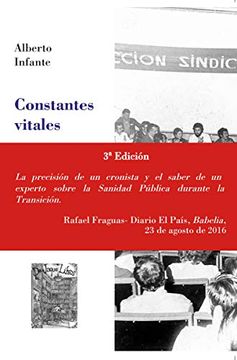 portada Constantes Vitales (de Jaque Libros) (in Spanish)