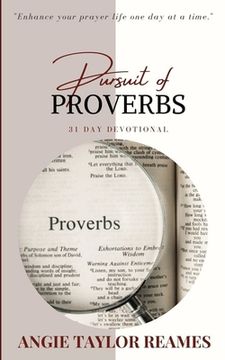 portada Pursuit of Proverbs: 31 Day Devotional (en Inglés)