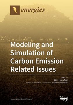 portada Modeling and Simulation of Carbon Emission Related Issues (en Inglés)