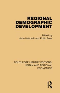 portada Regional Demographic Development (Routledge Library Editions: Urban and Regional Economics) (in English)
