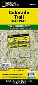 portada Colorado Trail [Map Pack Bundle]: Topographic map Guides; Trails Illustrated Maps (National Geographic: Trails Illustrated) 